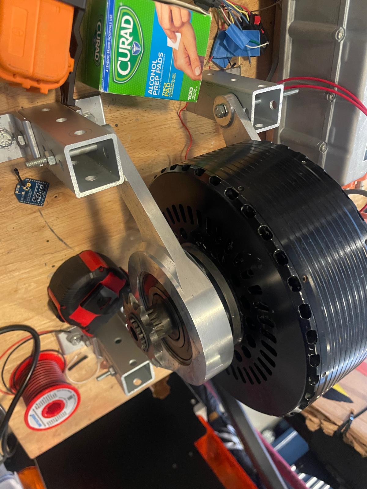 Motor on Motor Test Bench